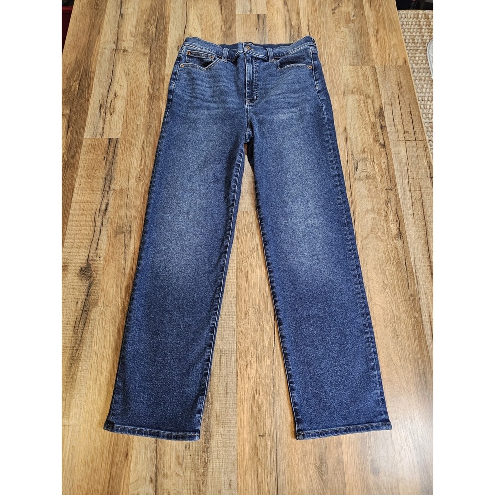 J.Crew Stovepipe Jeans Women's Size 28 High Rise Straight Leg Denim Classic